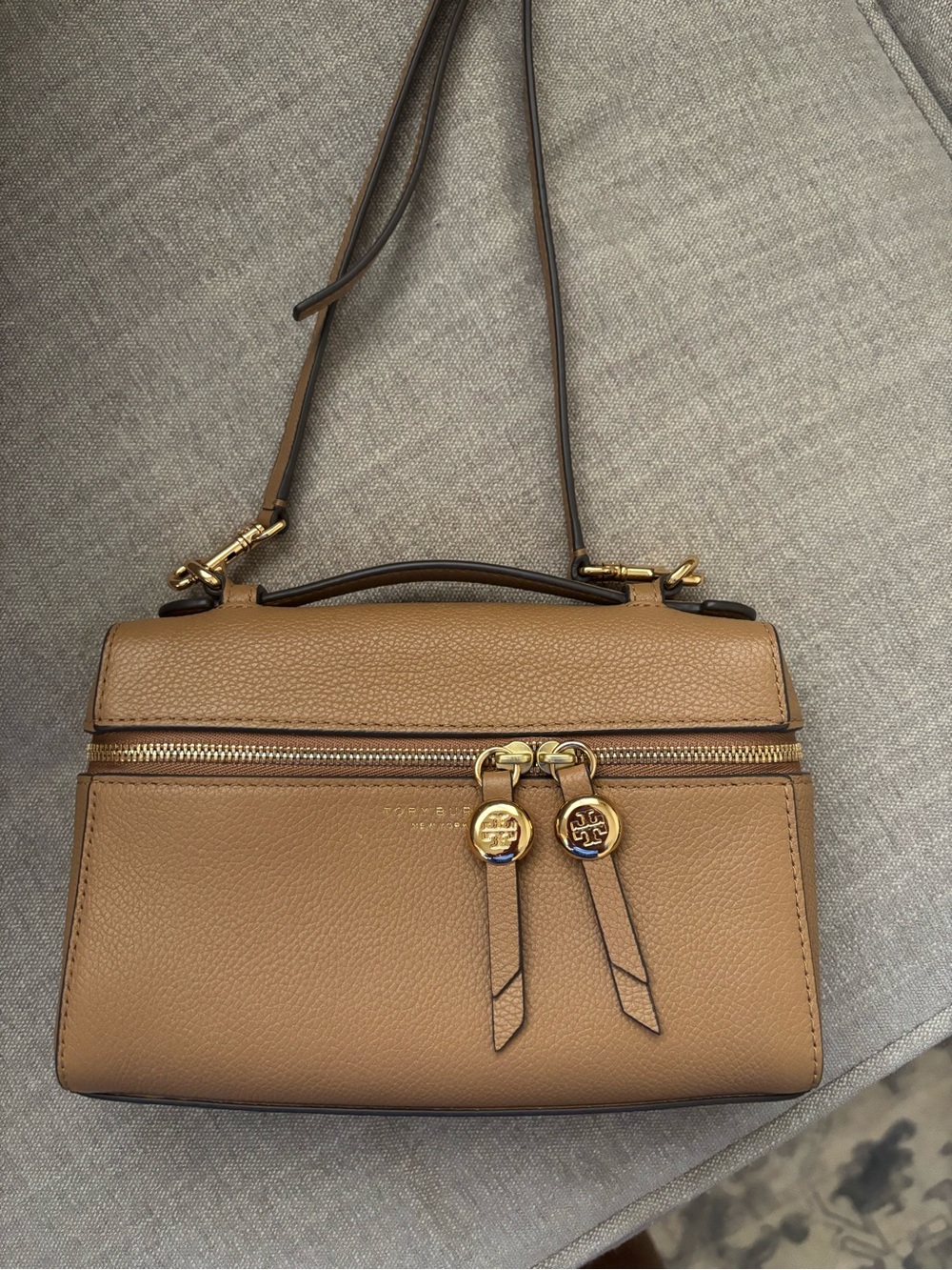 Tory Burch slim romy top handle crossbody